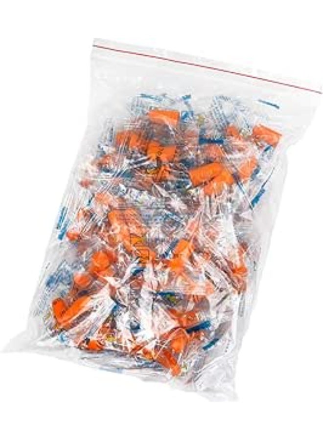 50 زوجًا من سدادات الأذن الإسفنجية الناعمة مدببة للسفر والنوم ومنع الضوضاء - Image 2